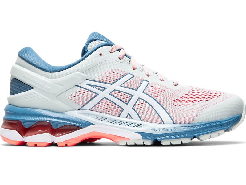 Sapatilhas Running Asics GEL-KAYANO 26 wide Mulher Branco, 1981A858.266